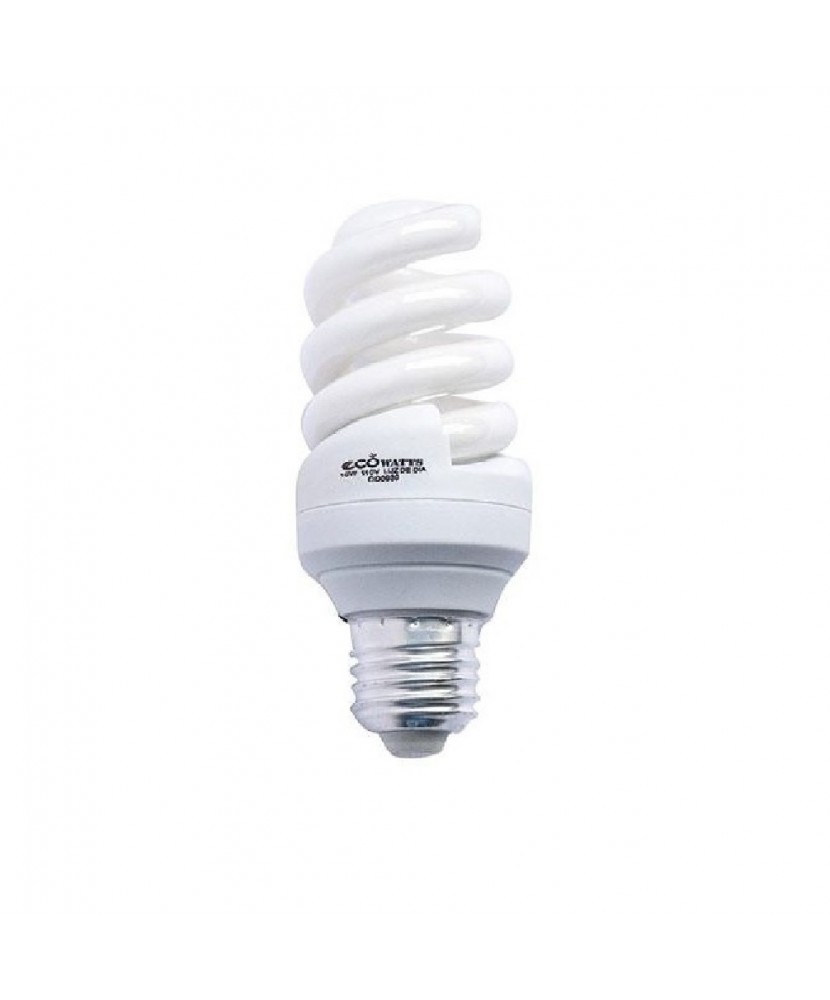 BOMBILLO AHORRADOR ESPIRAL MINI 15W E27 110V ECOWATTS ESL03