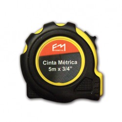 CINTA METRICA 5MX3/4 ESTUCHE GOMA FERMETAL CIN-04