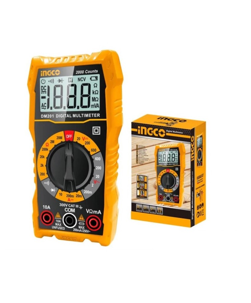 Dm2002 ingco digital multimeter tester multi tester for 51 off