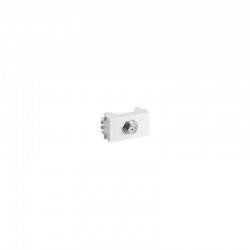 TOMA COAXIAL PARA TV COLOR BLANCO S25 plus SIMON Cod.25476-30