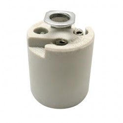 SOCATE PLAFON PORCELANA P/NIPLE FERMETAL SOC-02