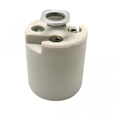 SOCATE PLAFON PORCELANA P/NIPLE FERMETAL SOC-02