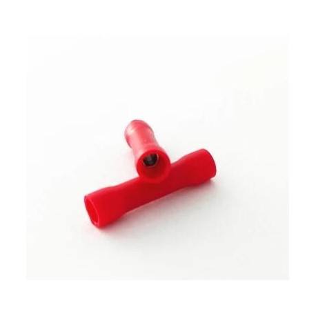 TERMINAL EMPALME TOPE (ROJO) 22-16AWG REF 69 BV1 DB TR0150 100 UNID.