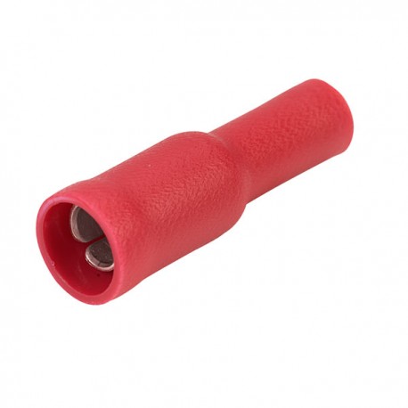 TERMINAL HEMBRA TUBULAR ROJO  FRD1-156 DB TR0129 100 UNID.