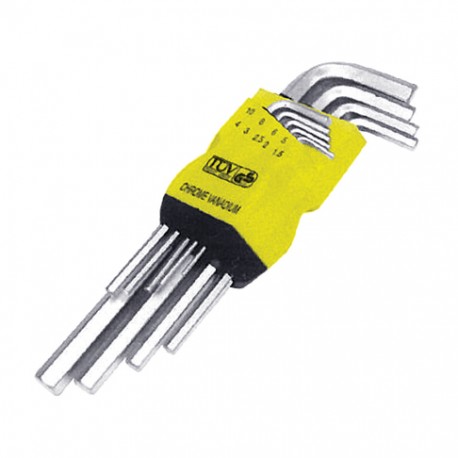 LLAVE ALLEN 8 PZAS TORQUE, COBRA LLA-48