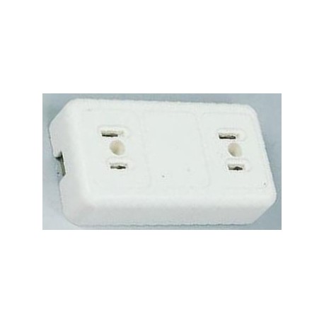 TOMA DOBLE PANELA  MSA005-1 DB TO0202