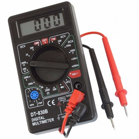 MULTITESTER DIGITAL DT830B DB TT0102