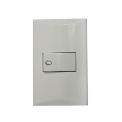 TIMBRE PULSADOR BLANCO S23 SIMON cod.23150-90
