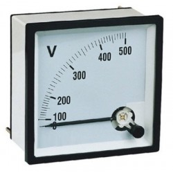 VOLTIMETRO 72x72 50V DB VOL7250