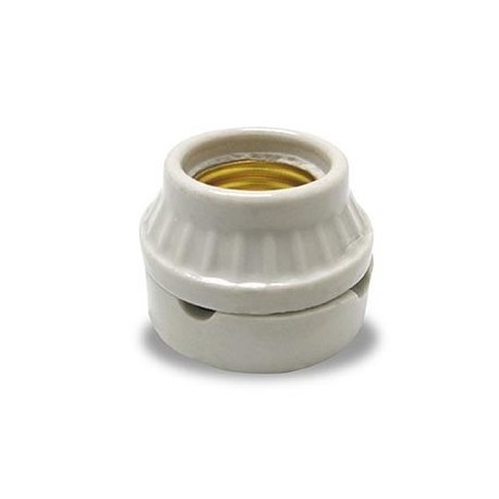 SOCATE DE PORCELANA 2 PIEZAS  E-27  M501 DB SO0201