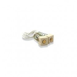 SOCATE C/RESORTE P/BOMB HALOGENO 300W A 1500W FERMETAL SOC-11