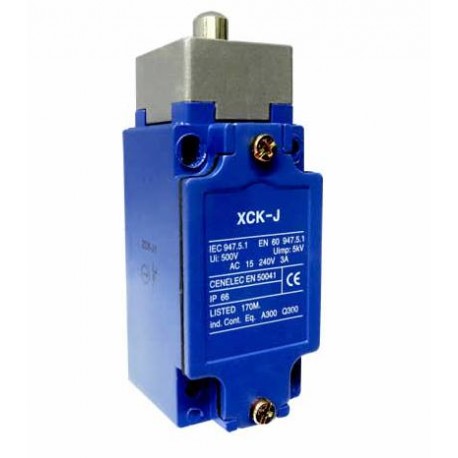 INTERRUPTOR CON PULSADOR DE ACERO NANC  XCK-J161 DB IN2001