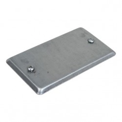 TAPA CIEGA PARA CAJETIN INOXIDABLE BRACE TIE-008