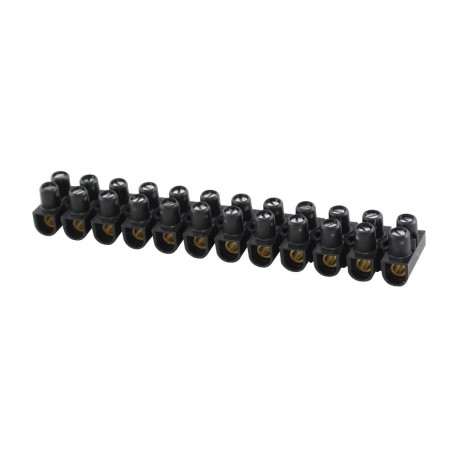 Regleta negra, polipropileno, 25A, 6 mm2 BTICINO 034213