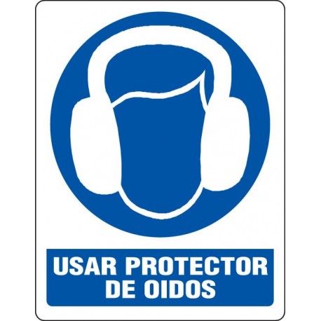 SEÃAL USAR PROTECTOR OIDOS OB-05