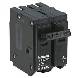 BREAKER 2X100 NO AUTOMATICO TICINO TV2100NA