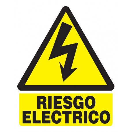 SEÑAL DE RIESGO ELECTRICIDAD PE-01