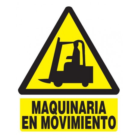 SEÑAL BALIZAMIENTO MAQUINARIA EN MOVIMIENTO PE-35