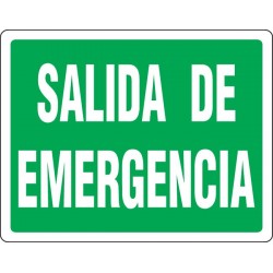 SEÑAL DE SALIDA EMERGENC EM-18