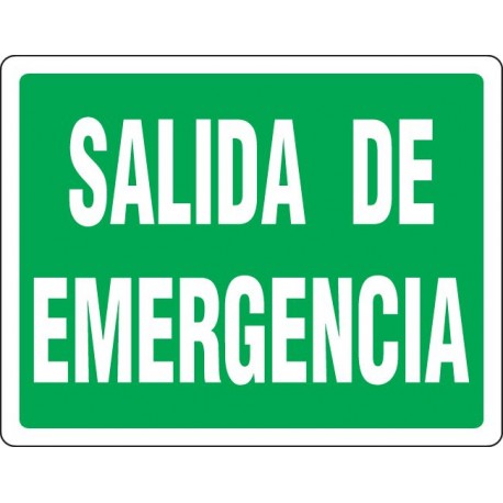 SEÑAL DE SALIDA EMERGENC EM-18