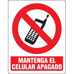 SEÑAL DE CELULAR APAGADO PR-03