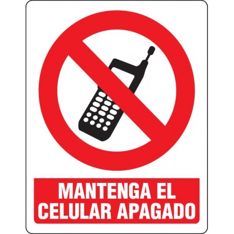 SEÑAL DE CELULAR APAGADO PR-03