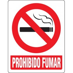 SEÑAL DE PROHIBIDO FUMAR PR-01