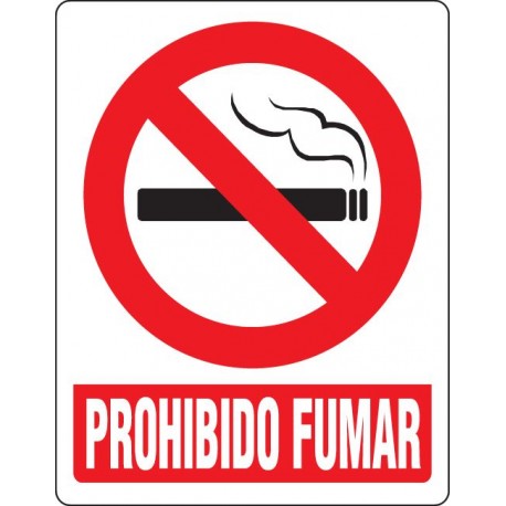 SEÑAL DE PROHIBIDO FUMAR PR-01