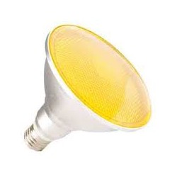 BOMBILLO PAR 38 90 LED 110V AMARILLO LUMISTAR