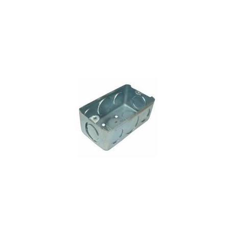 CAJETIN 2x4x1/2x3/4 METALICO LUMISTAR
