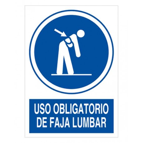 SEÑAL USAR FAJA LUMBAR OB-26