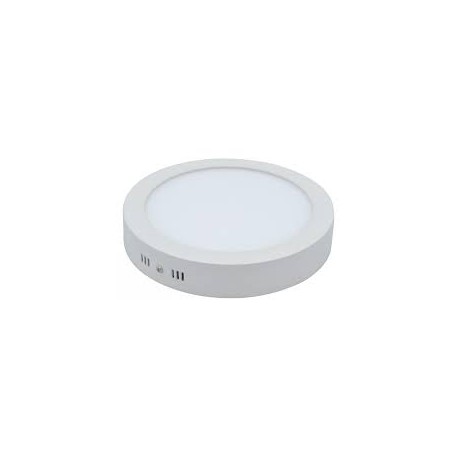 LUMINARIA LED PANEL 24W CIRC. 10" SUP 127-277V LED0207 JIFU LIGHTING