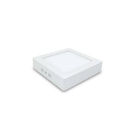 LUMINARIA LED PANEL 24W CUAD. 10" SUP 127-277V LED0504 JIFU LIGHTING