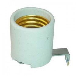SOCATE DE PORCELANA PATICA P/TORNILLO JX519B E27 JIFU LIGHTING