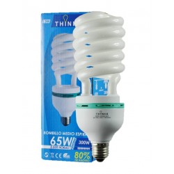 BOMBILLO ESPIRAL 65W T5 E27 110V MARCA THINKS BFE-T5-65W