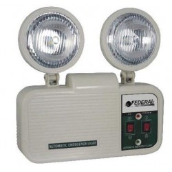 LAMPARA DE EMERGENCIA LED 110V. RECARG. 6V. 4.5AMP FEDERAL