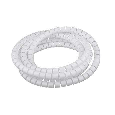Espiral cubre cable eléctrico plástico 12mm blanco - Agua Planet