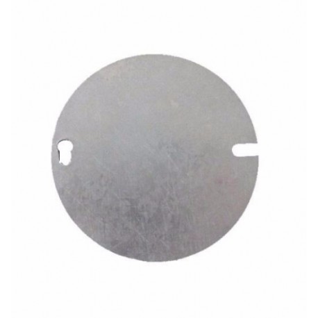 TAPA METALICA REDONDA SIN HUECO