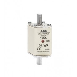 FUSIBLE NH1 125 AMP 500V ABB 0FAF00H125