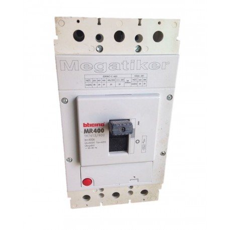 BREAKER 3X400 AMP. 600V. MAGTK 35KA TR7413/400 BTICINO