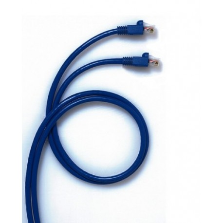Patch cord 1 mt utp Cat 6. Color Azul. BTICINO C9210U/6