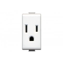MATIX Toma americana 2P+T 1 modulo BTICINO AM5028TS