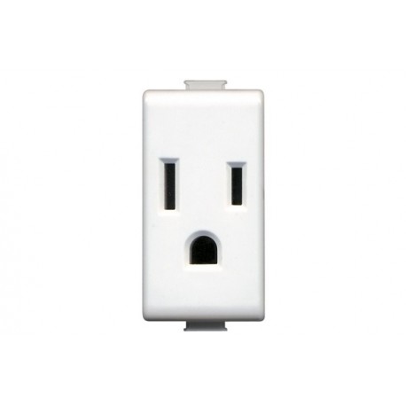 MATIX Toma americana 2P+T 1 modulo BTICINO AM5028TS