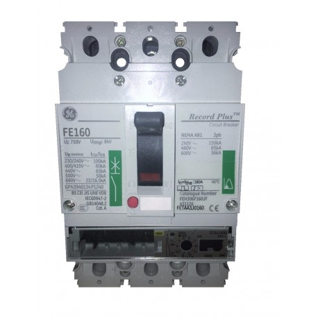 BREAKER 3X125 Record Plus G.E. FE160 432192+431112+432157x2