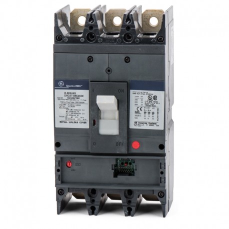 BREAKER 3X600 A 600V. SPECTRA SGLA36AI0600 G.E. COMPLETO