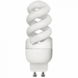 BOMBILLO AHORRADOR ESP. 9W GU10 T2 6500K G.E. 60855