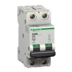 INTERRUPTOR 2P 10A MULTI 9 C60N SCHNEIDER 24336