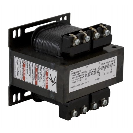 9070T150D31 TRANSF CONTROL 480-240/240-120V 150VA SCHNEIDER