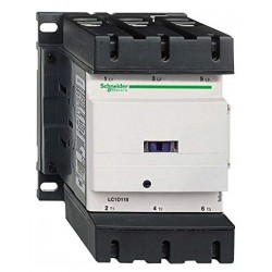 LC1D115F7 CONTACTOR 3P 115A NC+NA 110VAC SCHNEIDER LC1D115F7