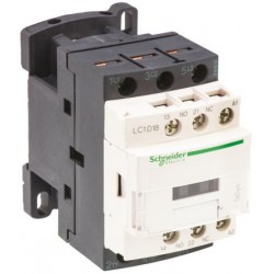 LC1D18B7 CONTACTOR 3P 18A NC+NA 24VAC SCHNEIDER LC1D18B7